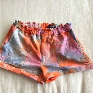 Anthro Blank NYC tie dye shorts